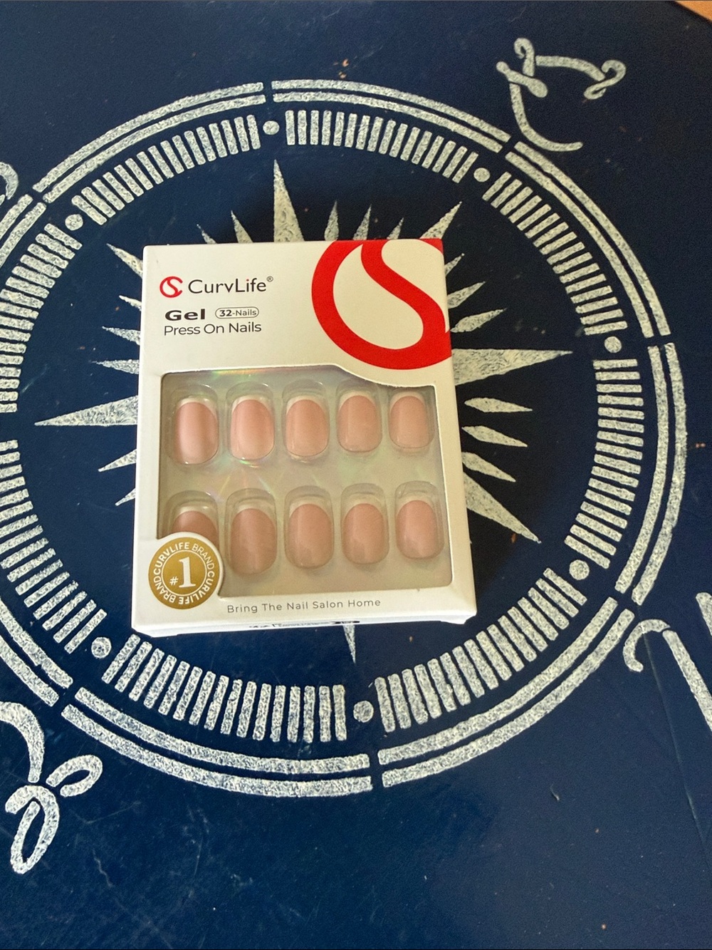 Gel Press-On Nails in Nude Pink - 32 Pack
